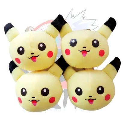 Llavero de Pikachu inspirado en Pokémon, detalle del diseño, disponible en DeAnime Chile.