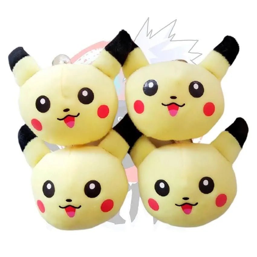 Llavero de Pikachu inspirado en Pokémon, detalle del diseño, disponible en DeAnime Chile.