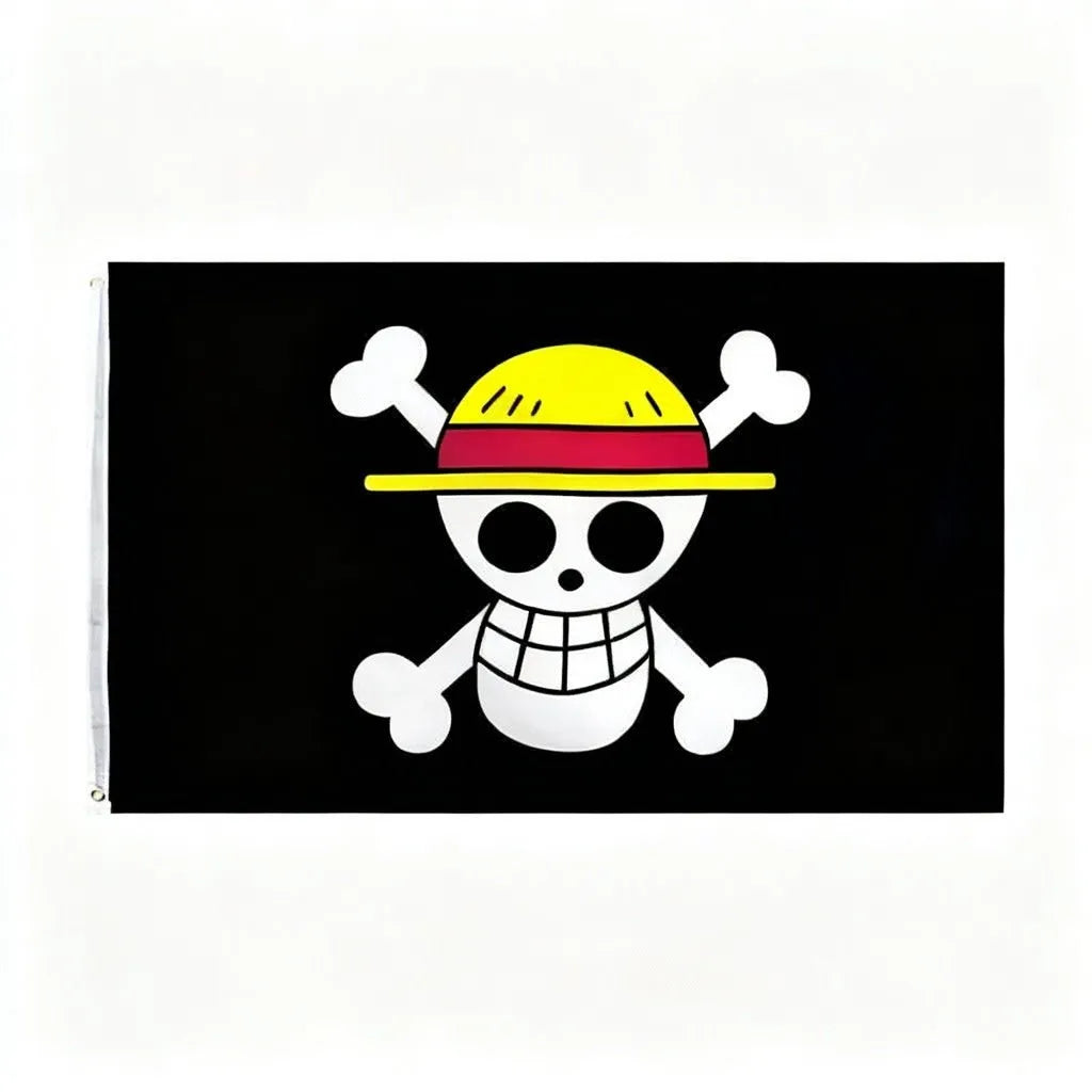 Bandera Sombrero de paja, One Piece.