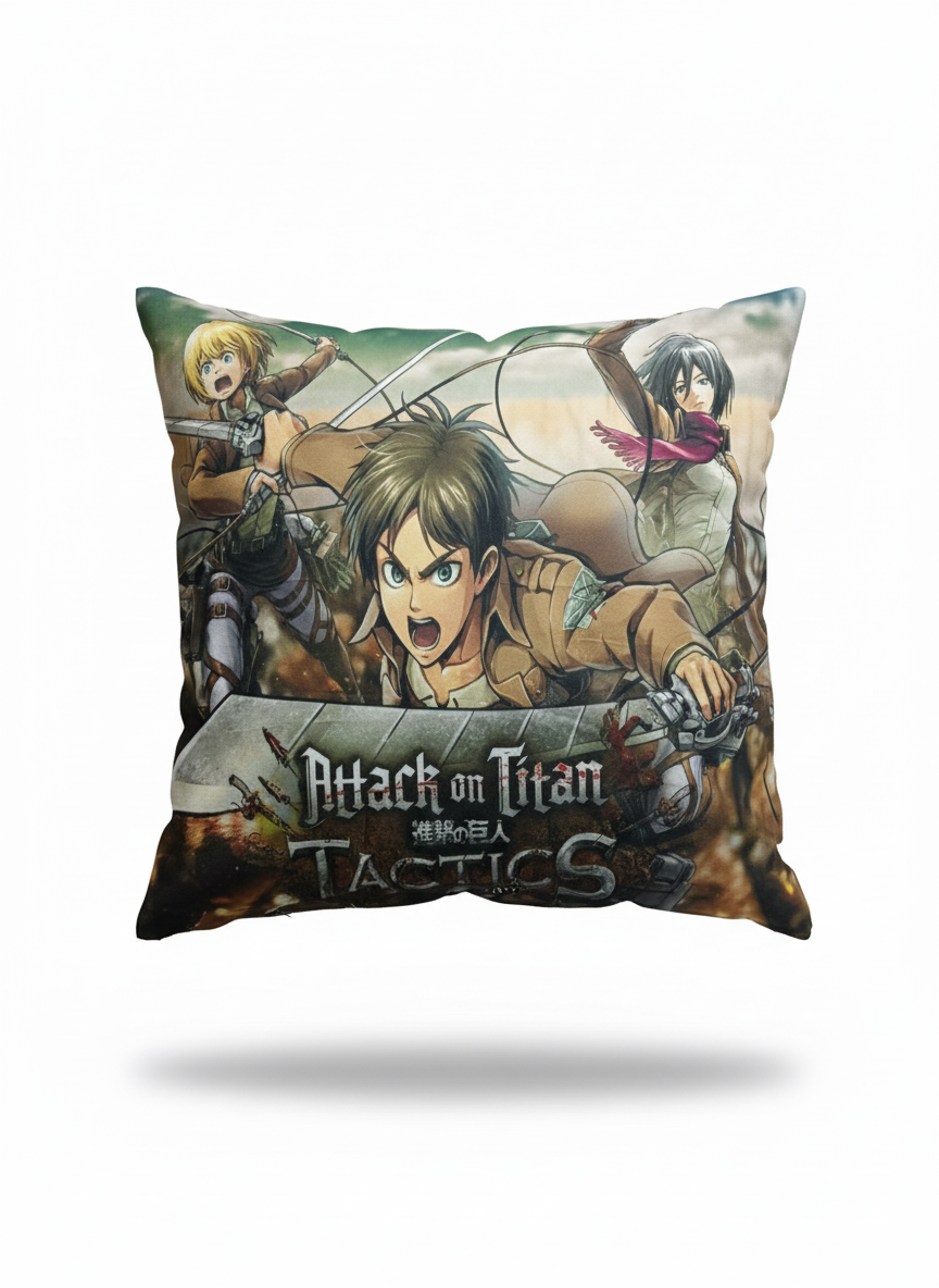 Cojín decorativo Attack on Titan (Shingeki no Kyojin)